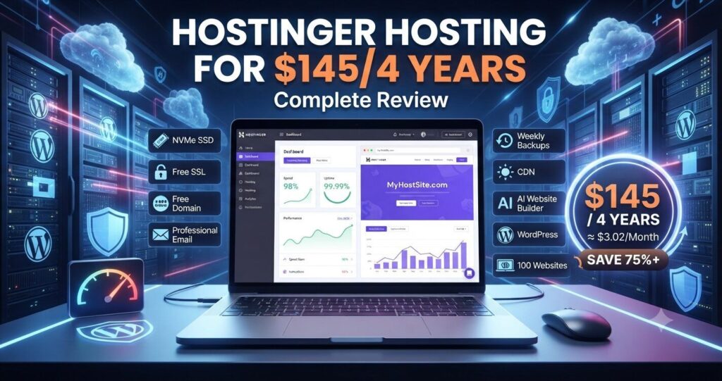 Hostinger $145 Deal: Pros and Cons of Paying for 4 Years Upfront