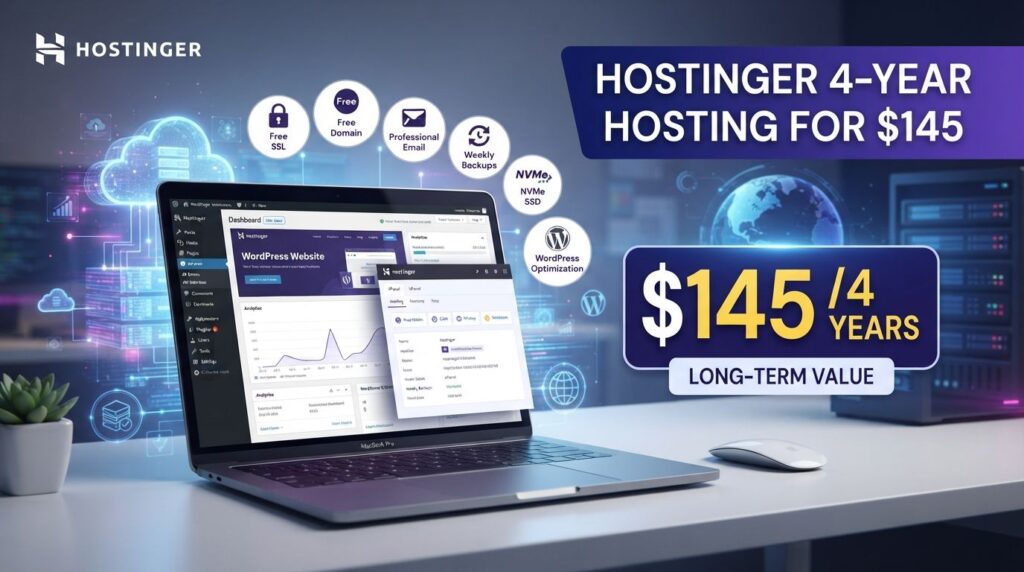 Starting Your First Website? How Far Can $145 of Hostinger Hosting Take You?