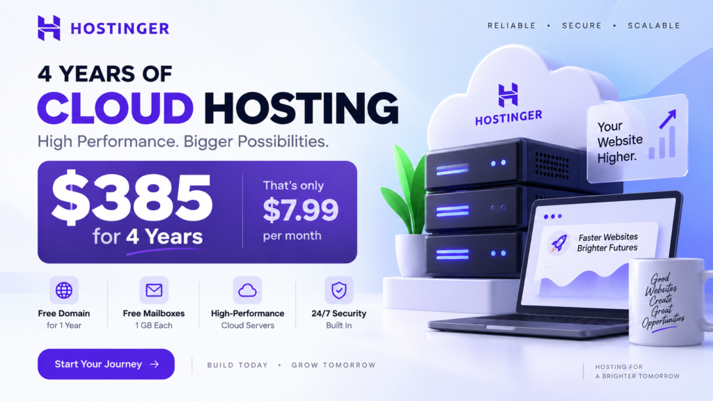 At $385 for 48 Months: Is Hostinger Cloud Hosting Right for freelancers managing several business websites?